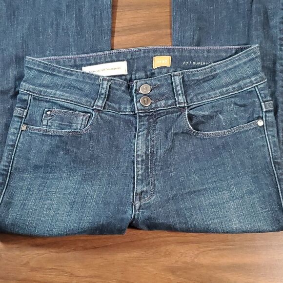 Pilcro and the Letterpress Superscript Wide-Leg High Waist Trouser Jeans Size 27 - Picture 3 of 13